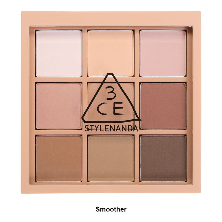 3CE Mood Recipe Multi Eye Color Palette #Smoother