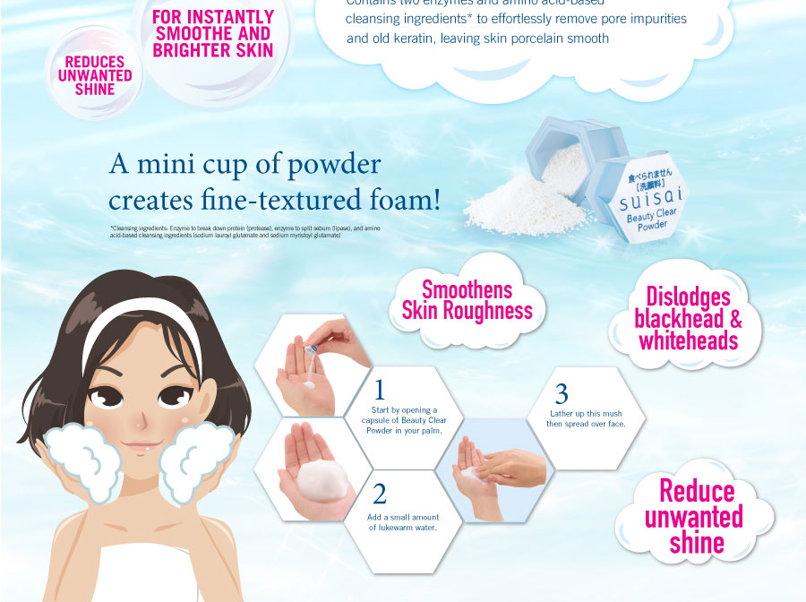 Suisai Beauty Clear Powder 32 pcs