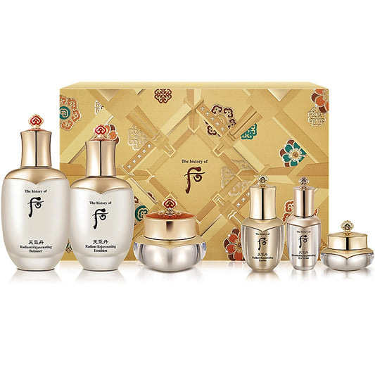 The History of Whoo -  Radiant Rejuvenating Set (7pcs）