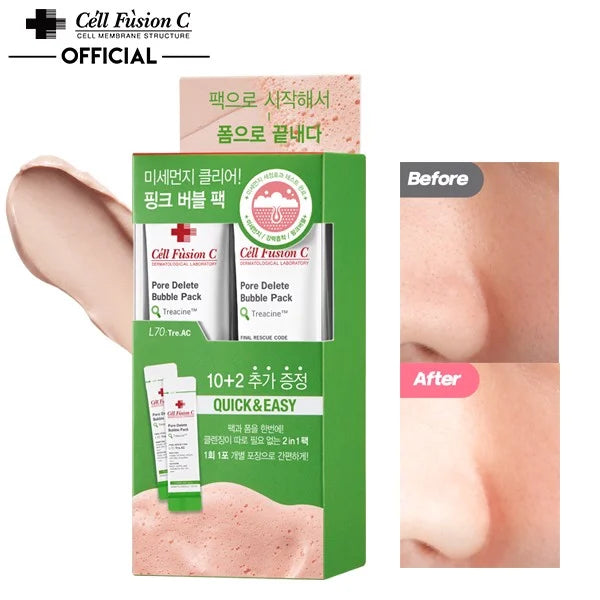 Cell Fusion C Pore Delete Bubble Pack (12 packs)