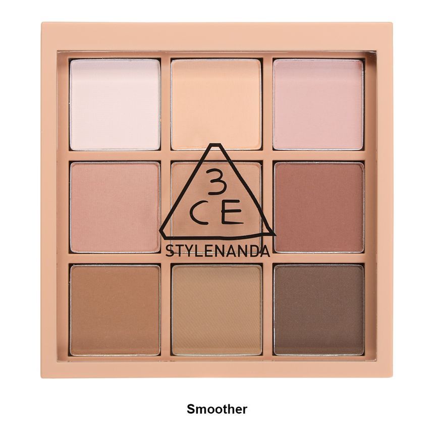 3CE Mood Recipe Multi Eye Color Palette #Smoother