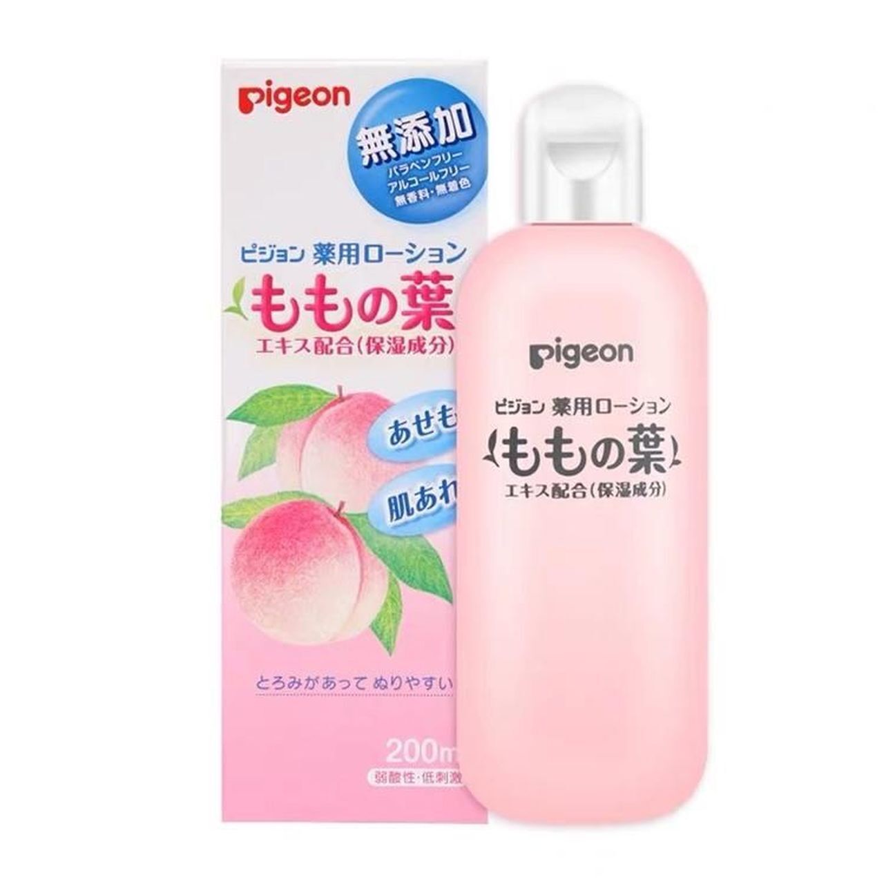 Pigeon Medicated Lotion Peach Leaf 200ml