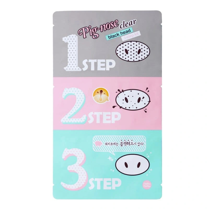 Holika Holika Pig Clear Black Head 3-Step Kit (1 Sheet)